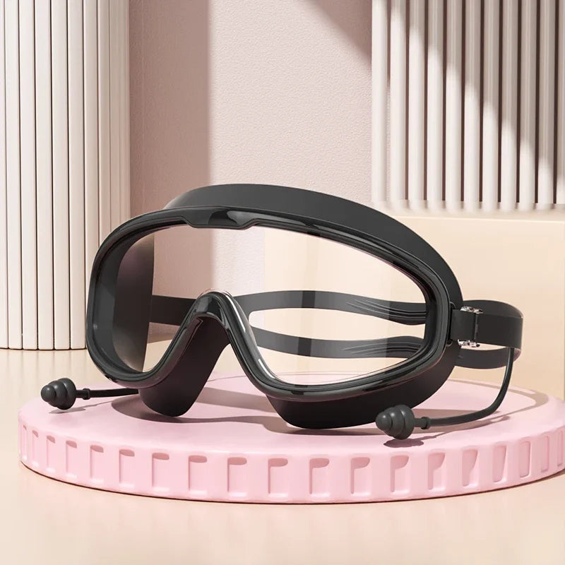 Lunettes de natation grand angle anti-buée Protection UV pour adultes