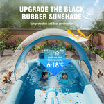 Piscine Gonflable Ronde – PVC Renforcé – 1,8m / 2,1m / 2,6m / 3m - vue 2