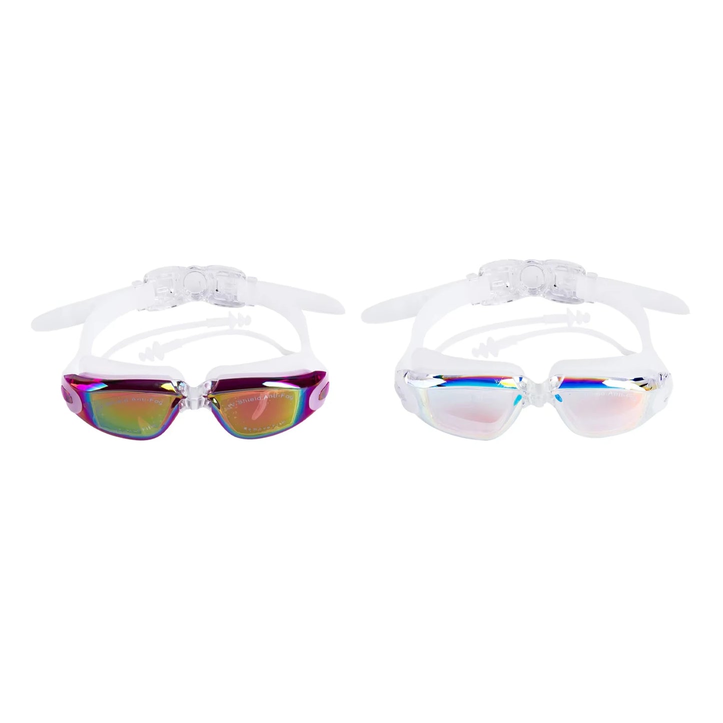 Lunettes de natation grand angle anti-buée Protection UV pour adultes