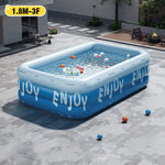 Piscine Gonflable Ronde – PVC Renforcé – 1,8m / 2,1m / 2,6m / 3m - vue 10