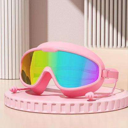 Lunettes de natation grand angle anti-buée Protection UV pour adultes