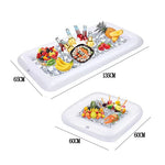 Buffet Gonflable de Piscine – Bac à Glaçons & Plateau Apéro Flottant - vue 4