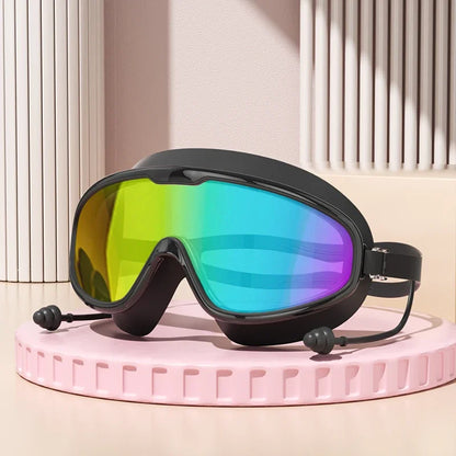 Lunettes de natation grand angle anti-buée Protection UV pour adultes