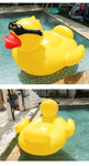 Matelas Flottant Canard Géant – Bouée Gonflable PVC Épais pour Piscine - vue 4