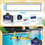 Filet de Volley pour Piscine – Filet Gonflable Polyvalent 457 x 91 cm - vue 4