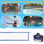 Filet de Volley pour Piscine – Filet Gonflable Polyvalent 457 x 91 cm - vue 3