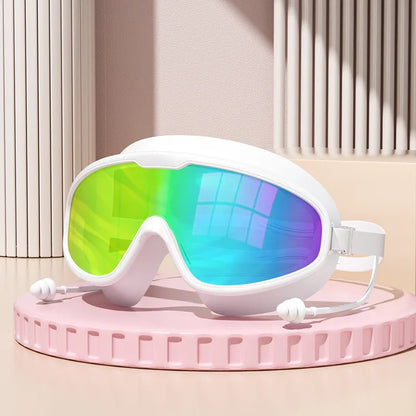 Lunettes de natation grand angle anti-buée Protection UV pour adultes