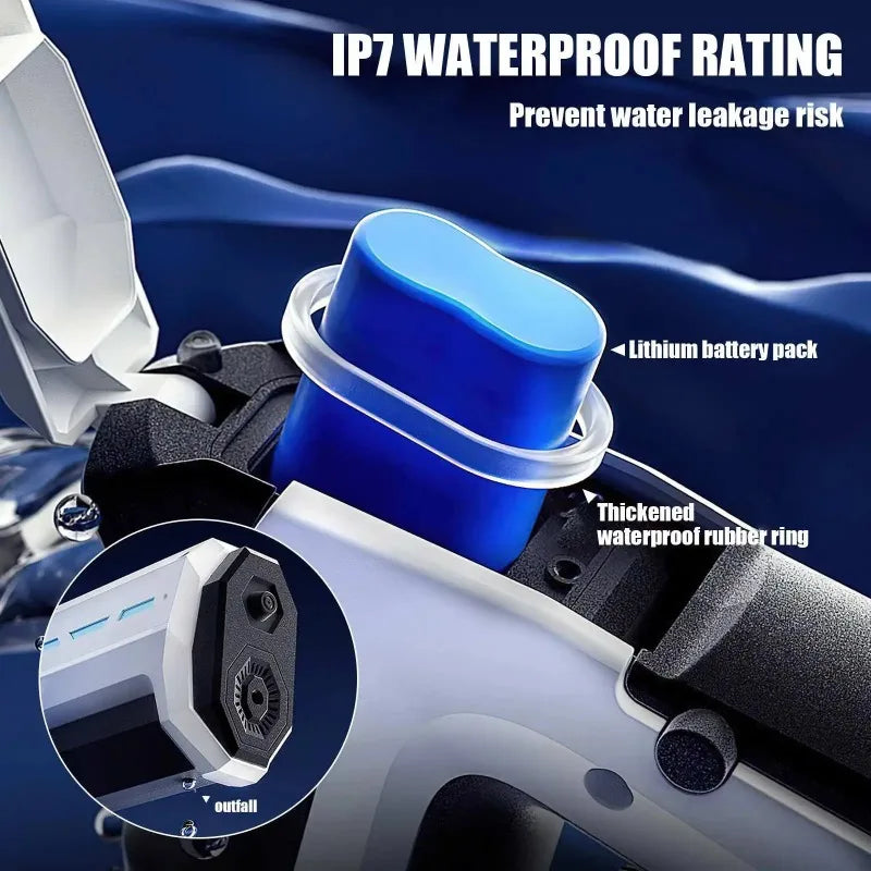 Pistolet à eau électrique haute pression – 42 cm – Absorption automatique