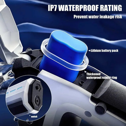 Pistolet à eau électrique haute pression – 42 cm – Absorption automatique