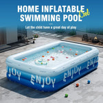 Piscine Gonflable Ronde – PVC Renforcé – 1,8m / 2,1m / 2,6m / 3m - vue 6